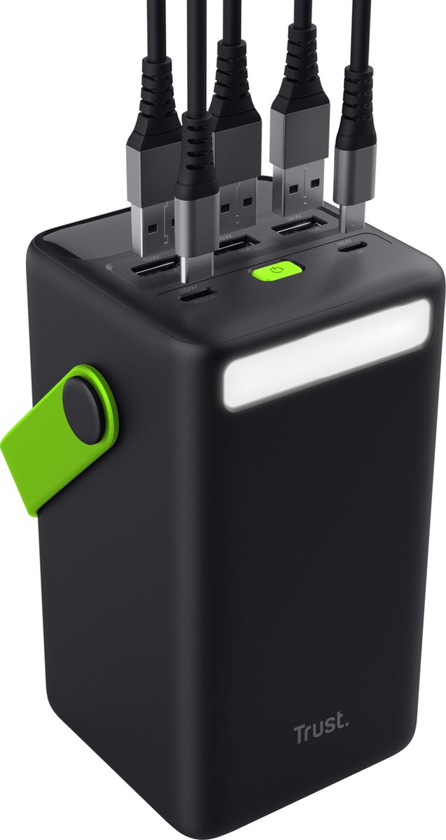 Trust Redoh XXL - 50.000 mAh Powerbank - voor Noodpakket - afbeelding 2