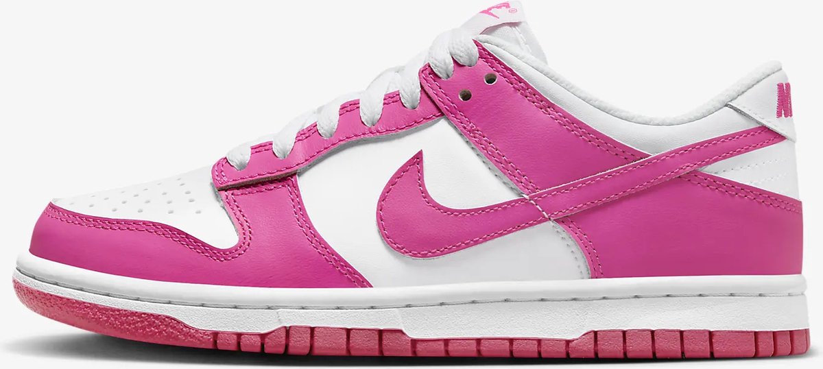 Nike Dunk Low GS “”Laser Fuchsia”” Sneakers Dames Kids Roze