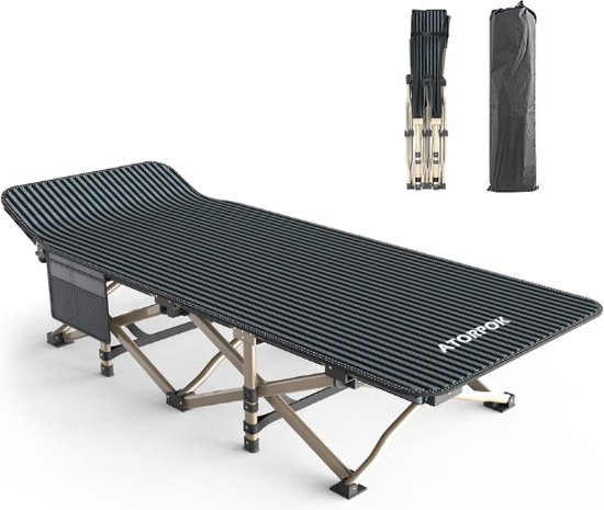 Foto: Atorpok kampeerbed veldbed campingbedje kampeerbed volwassenen veldbedden 1 persoon campingbed stretcher kampeermatras strecher ligbed inklapbaar veldbedden