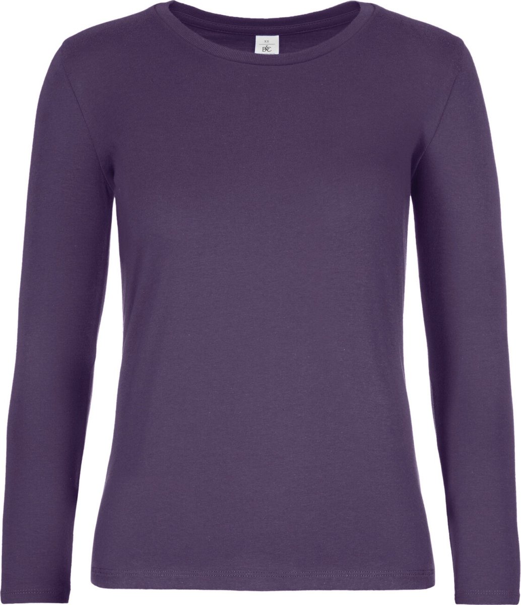 B&C BE INSPIRED - Women´s T-Shirt #E190 Long Sleeve - Urban Purple - L