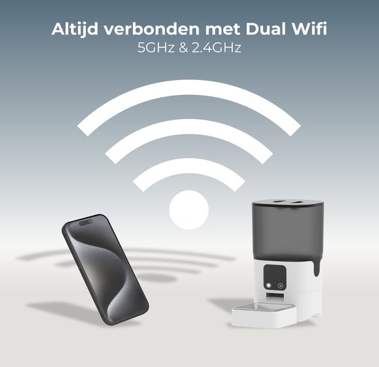 Automatische voederdispenser voor katten, 4 l voederdispenser voor katten met timer, 2,4 G wifi, automatisch voederstation met spraakopname 10 seconden en kom van roestvrij staal, 1-10 maaltijden per Automatische voederdispenser voor katten, 4 l voederdispenser voor katten met timer, 2,4 G wifi, automatisch voederstation met spraakopname 10 seconden en kom van roestvrij staal, 1-10 maaltijden per
