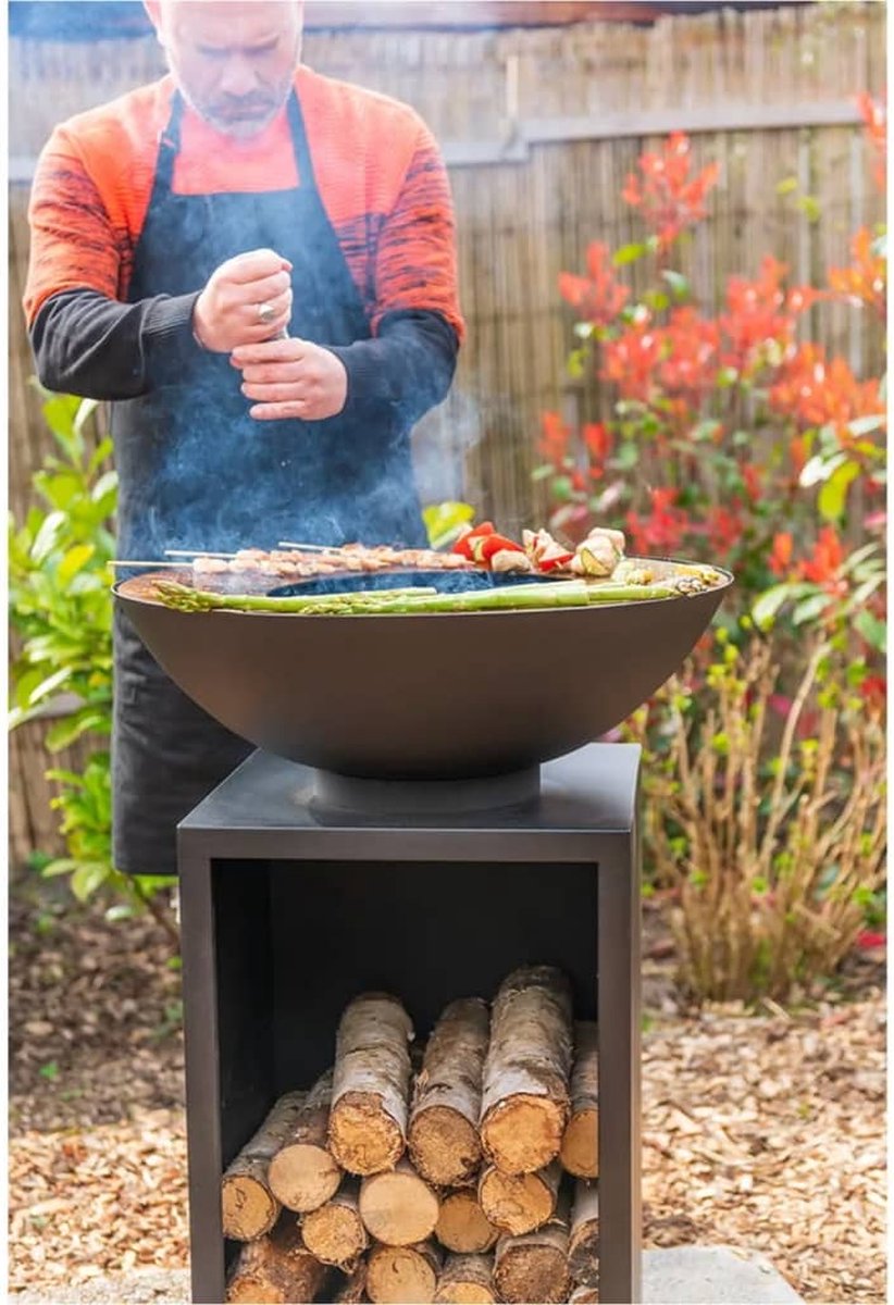 RedFire Onyx Fire Bowl - Ø 60 cm - Black