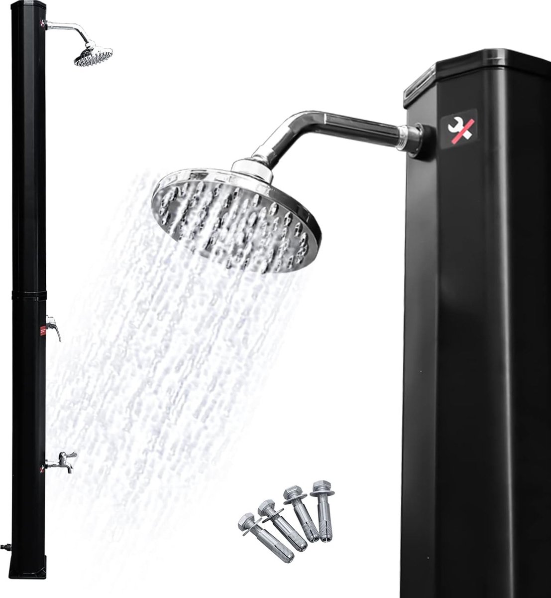 Buitendouche Zonneenergie Tuindouche Buitendouche Solar Tuindouche Buitendouche