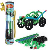 Spaghetteez - Bendy Buggy - Flexibele Bouwstaafjes - Speelgoed 5,6,7,8 Jaar Jongens en Meisjes- Constructie Speelgoed- Montessori Speelgoed- Educatief Speelgoed