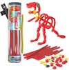 Spaghetteez - Velociraptor - Flexibele Bouwstaafjes - Speelgoed 5,6,7,8 Jaar Jongens en Meisjes- Constructie Speelgoed- Montessori Speelgoed- Educatief Speelgoed