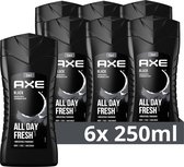 Bol.com AXE 3-in-1 Douchegel - Black - met de verfijnde en subtiele geur van bevroren peer en cederhout - 6 x 250 ml aanbieding