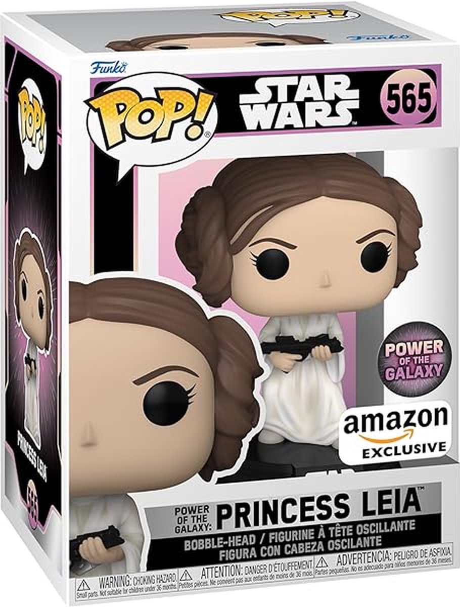 Funko Pop! Star Wars: Princess Leia (Power of the Galaxy) Amazon Exclusive