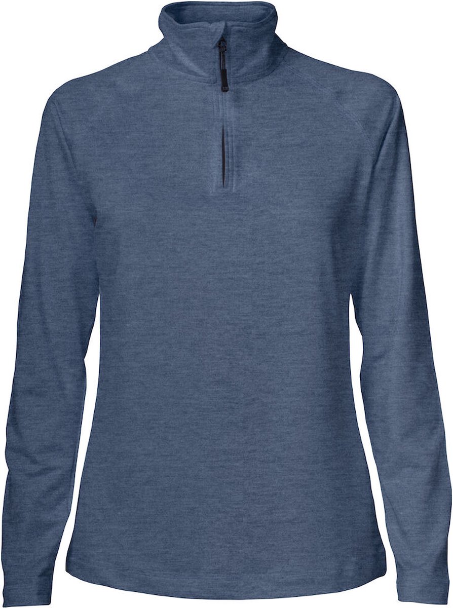 Cutter & Buck Coos Bay Half Zip Dames 358401 - Leisteen Blauw Mel. - XS