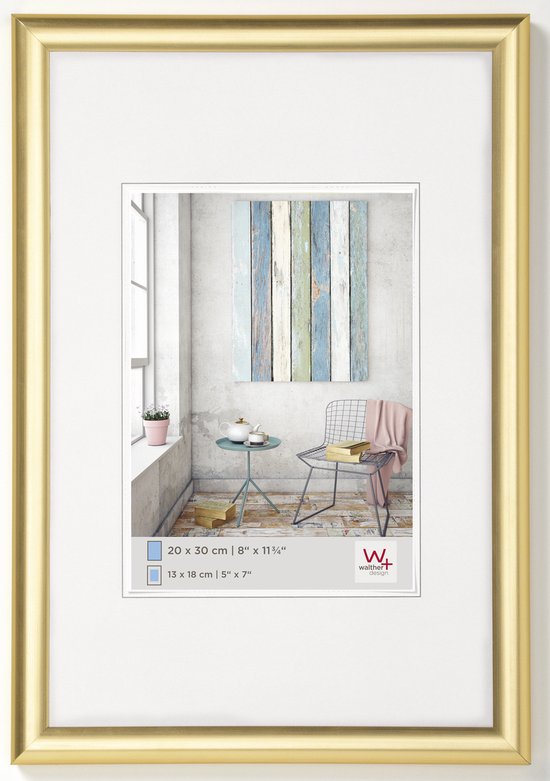 Fotolijst wit 50x70 cm | Minimalistisch wit kader kunstwerk | Poster Store Nederland