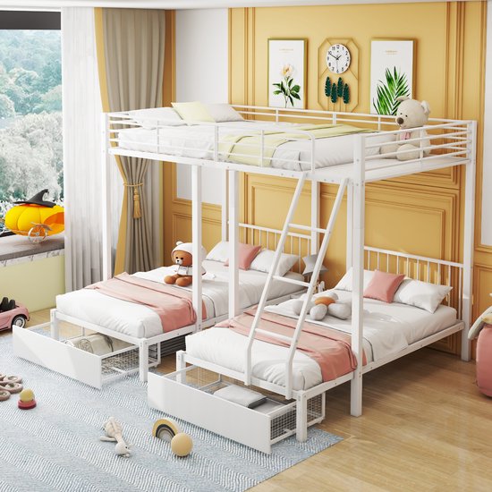 roba 2-delige 'Mila' Meubelset voor de Kinderkamer met Combi-Bed (70 x 140 cm) en