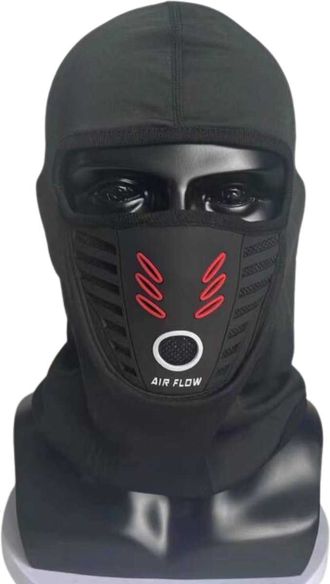 Nivard Ski Mask Bivakmuts Balaclava Ski Masker Face Mask Full Face Mask Zomer Masker Rood