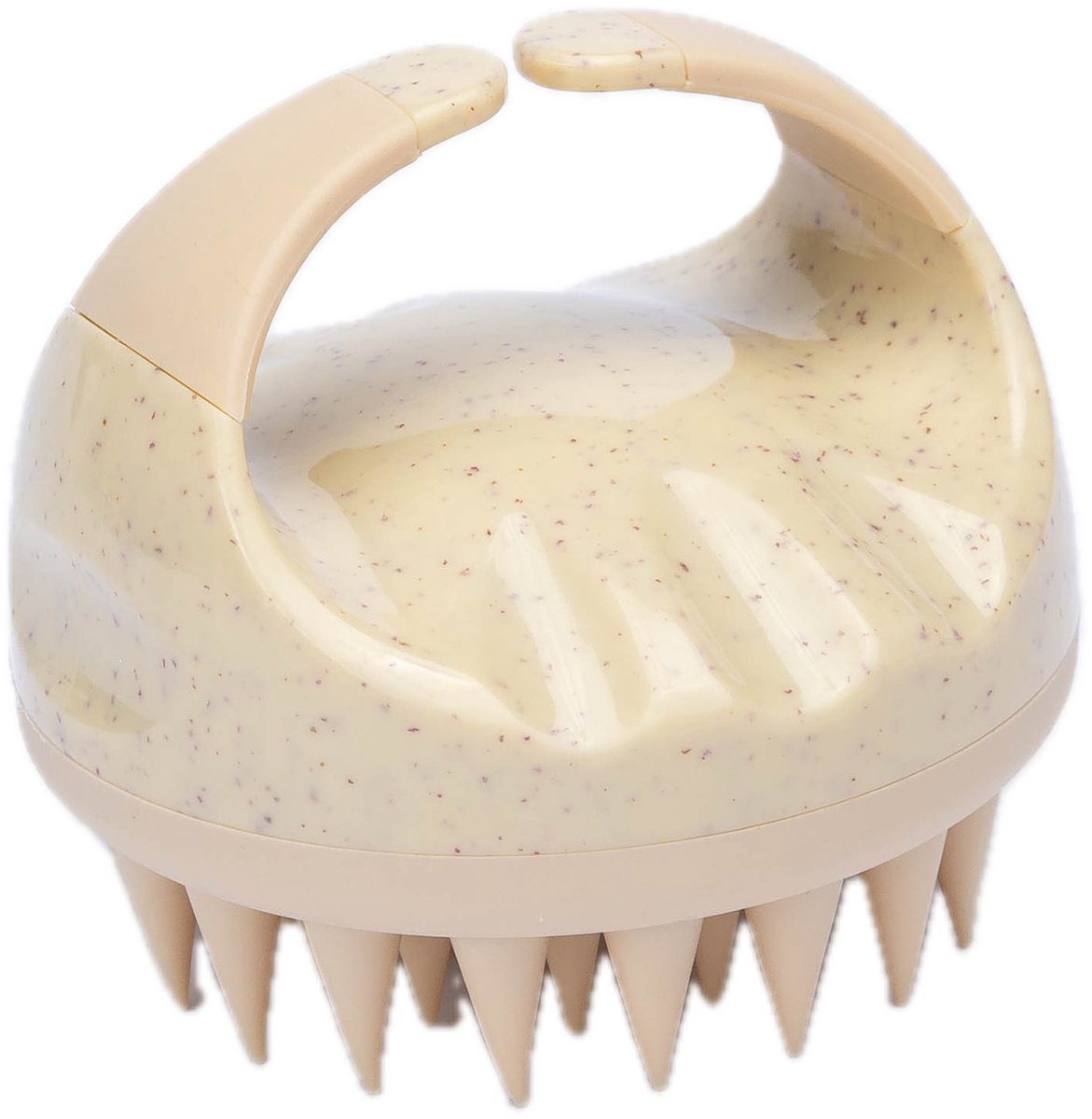 Scalp Massager - Scalp Brush - Scalp Scrub - Massage Borstel Hoofdhuid - Beige Deluxe