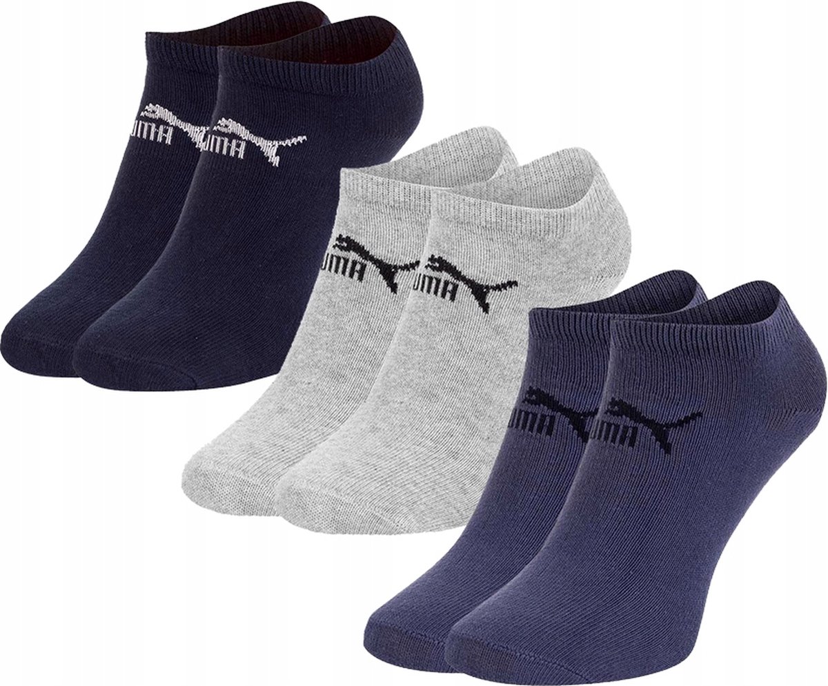 Puma unisex sneakers sokken voor heren cm 3 paar Zwart