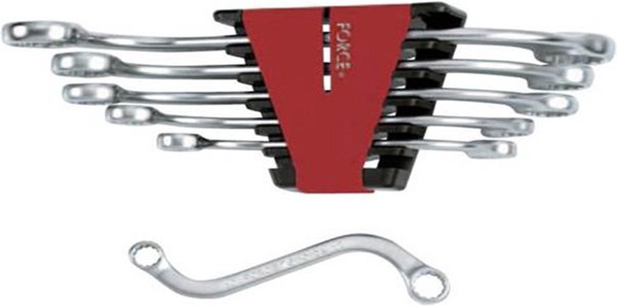 6pc S-form ring wrench