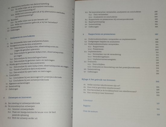 Grijze pagina met tekst, titels en paginanummers, sectie 'Analyseren en concluderen'.