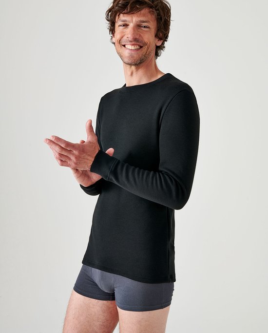 Damart T-shirt manches longues Thermolactyl, polaire brossée