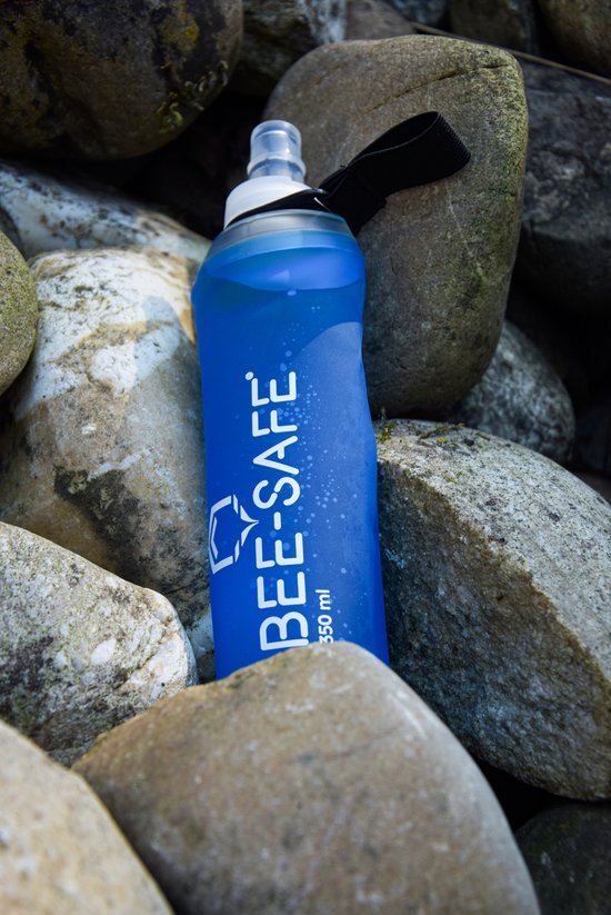 Soft Drink Bottles | blue | BEE SAFE -350ML- | flask | Soft Drink Bottles | zachte drinkfles | flexibele drinkfles | opvouwbare drinkfles