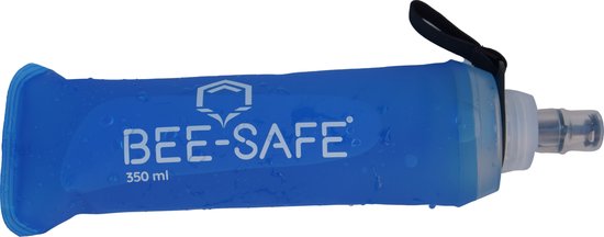 Soft Drink Bottles - blue - BEE SAFE -350ML- - flask - Soft Drink Bottles - zachte drinkfles - flexibele drinkfles - opvouwbare drinkfles van Merkloos — afbeelding 3
