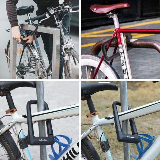 Heavy Duty Combination U Lock for Electric Scooter or Bicycles