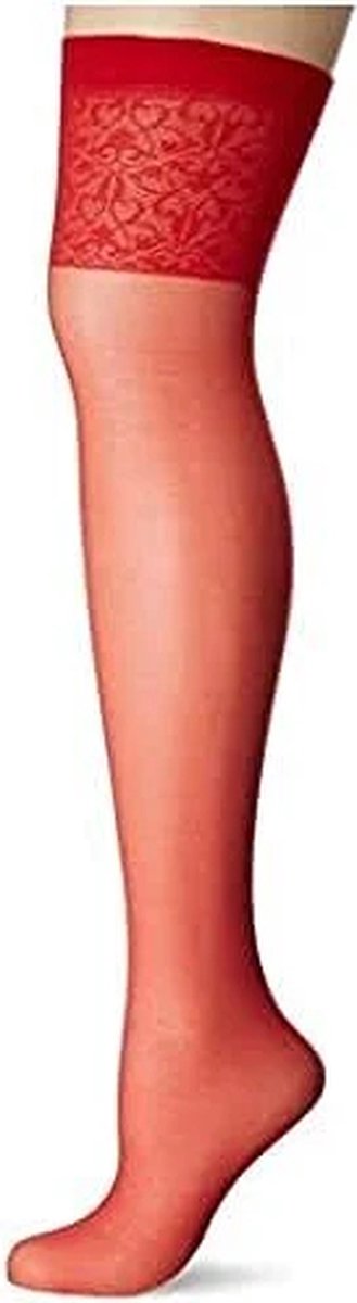 Goedkoopste Fiore - Vesper - Kousen - 20 denier - Rood L