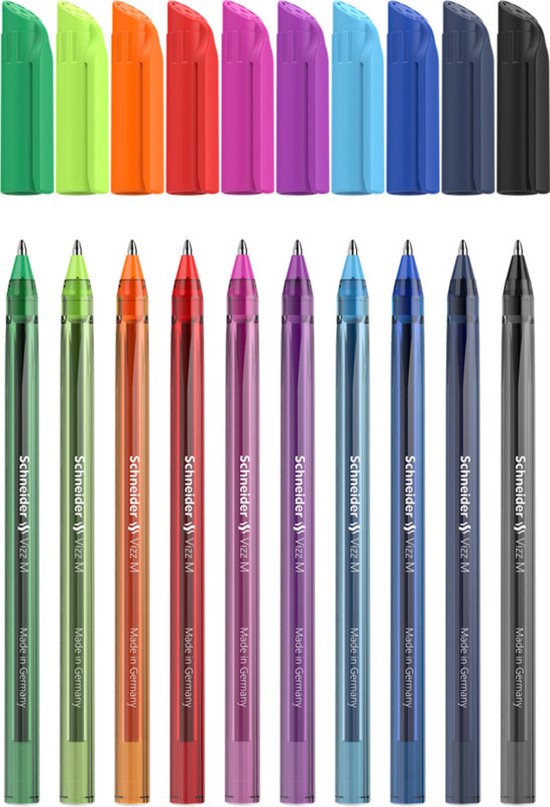 Schneider balpen - Vizz - M - 10 stuks in etui - S-102290