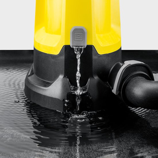 Kärcher vuilwaterpomp pompt water uit