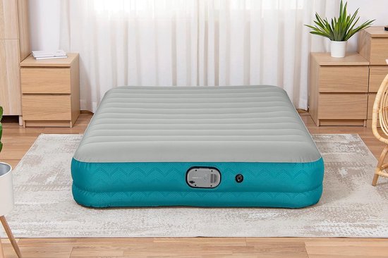 Bestway Luchtbed met Ingebouwde Pomp - 2-Persoons - 203 x 152 x 36 CM - Ingebouwd Kussen van Bestway — afbeelding 4