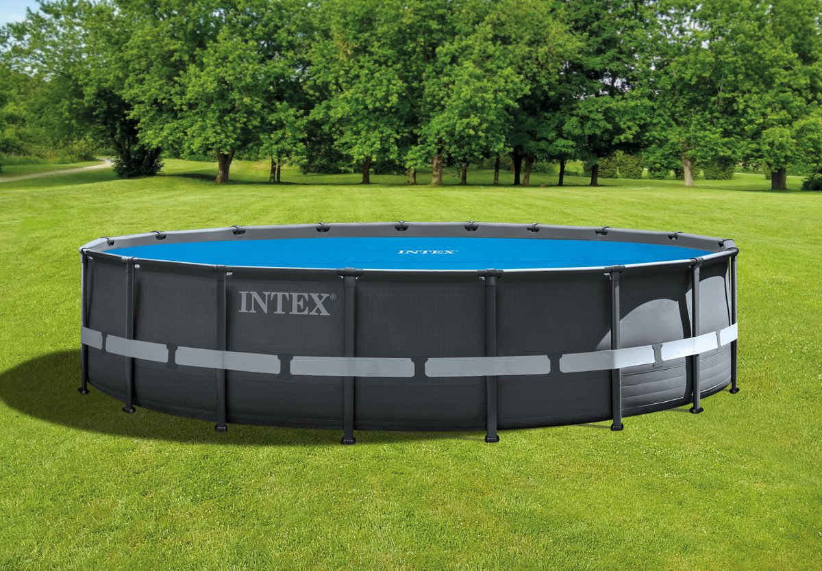 Intex Solar Zwembad Afdekzeil - Easy Set & Frame Zwembad Ø 549 cm — afbeelding 5