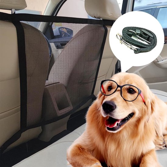 Hondenrek of -net voor in de auto. Bestel online