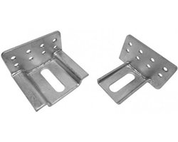 VDSF® U-montagebeugel - Montagehoek + U-beugel - Balkdrager - 100mm tot 160mm - Verzinkt
