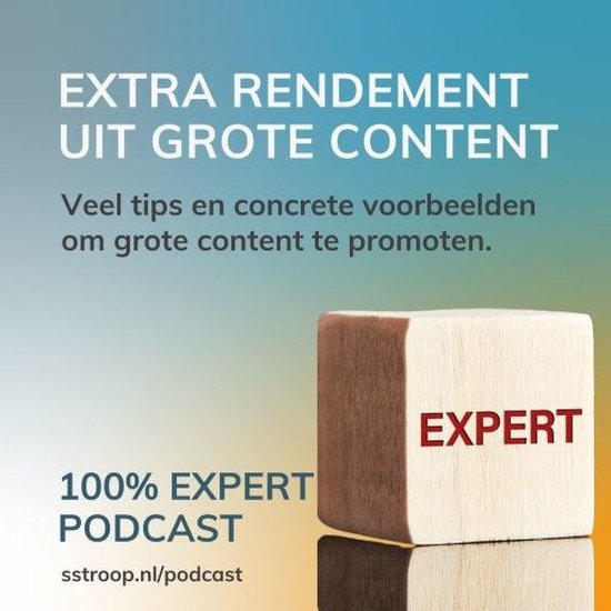 Extra rendement uit grote content - cover