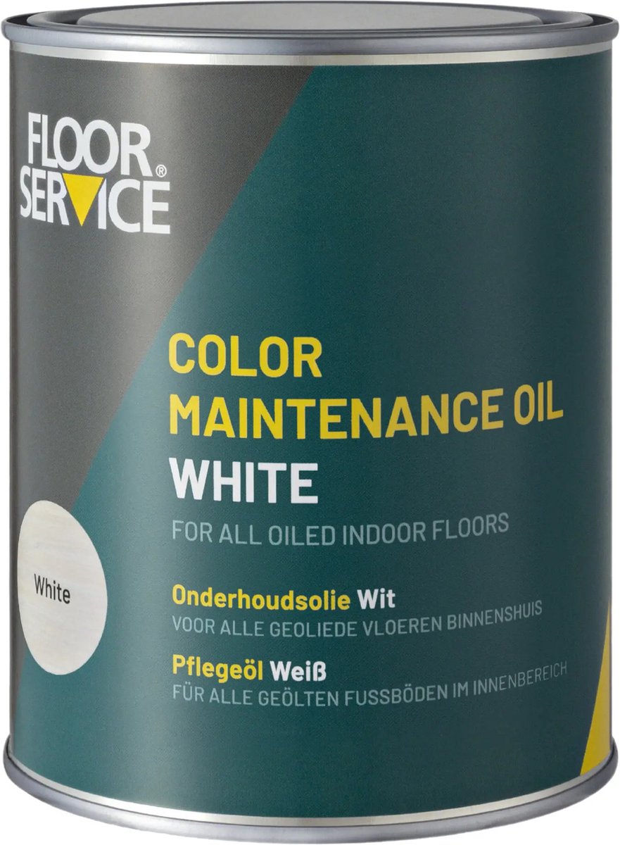 Goedkoopste Onderhoudsolie - Floorservice - Wit - 1L