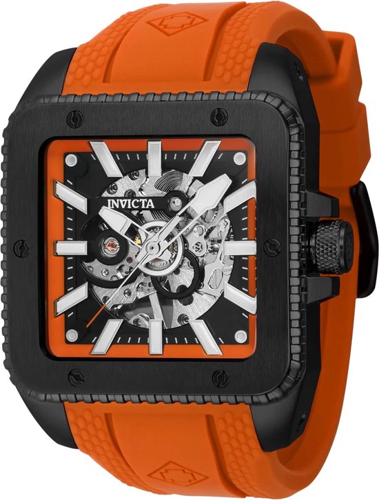 Invicta Cuadro 44003 Mechanisch Herenhorloge - 45mm