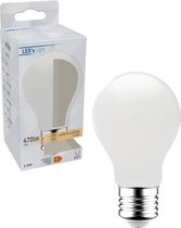 LED's Light LED Lamp E27 - Mat wit glas - 4W/40W - 470 lm - Warm wit licht