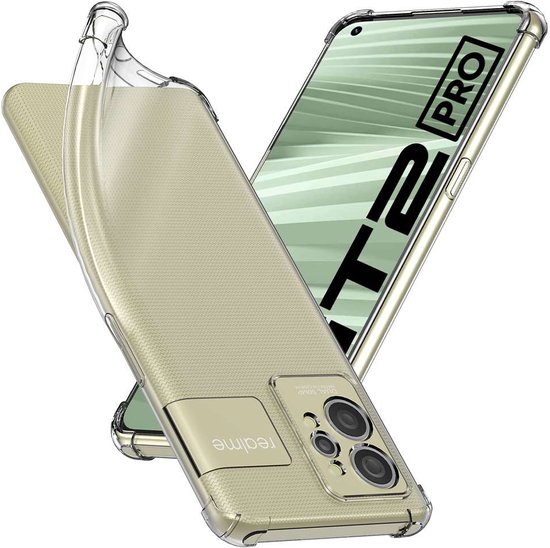 EbestStar Cover Trasparente Per Realme 9 / 9 Pro 5G – Custodia In Silicone TPU Antiurto, Bordi Rinforzati