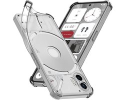 ebestStar - Hoes geschikt voor Nothing Phone (2), Silicone Slim Cover Case, Versterkte Hoeken en Randen hoesje, Transparant