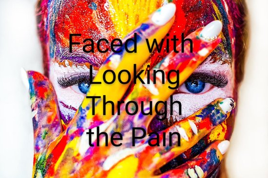 Faced with Looking Through the Pain - cover