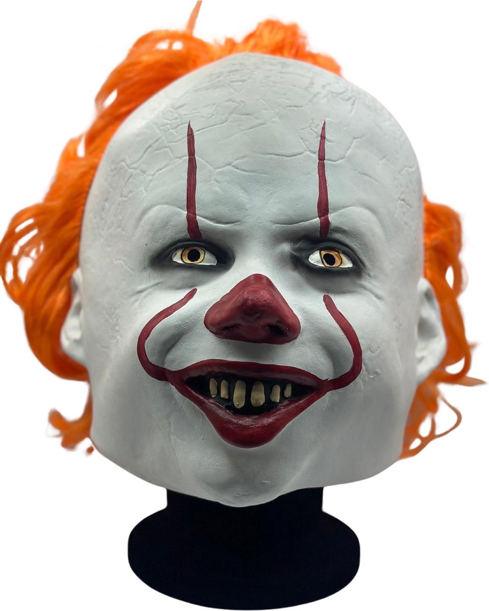 Horror clown masker - Halloween masker - Horror masker - Film masker - Penny -