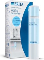 Waterfiltratiesysteem - BRITA - Mypure SLIM V-MF - 2 drukken - Max 6,9 bar - 8000 L gefilterd water / 12 uur