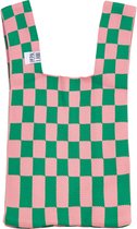 Pepa lani poppy bag Green / Pink blocks