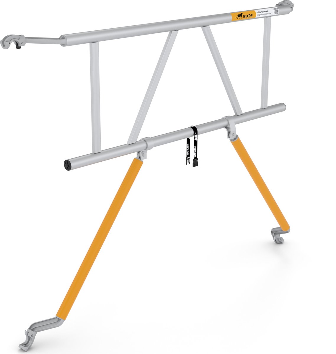 Wixor | veiligheidsvoorloopleuning 190 cm | voorloopleuning | steigeronderdeel | rolsteiger | steiger | stelling