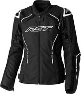 RST S1 Ce Ladies Textile Jacket Black White 8 - Maat - Jas
