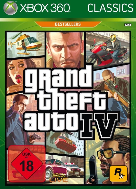 Grand Theft Auto IV - Xbox 360