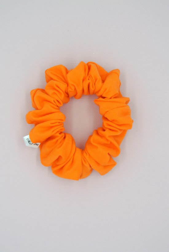 Scrunchie - haaraccessoire - haarelastiek - oranje - EK - voetbal - zomer