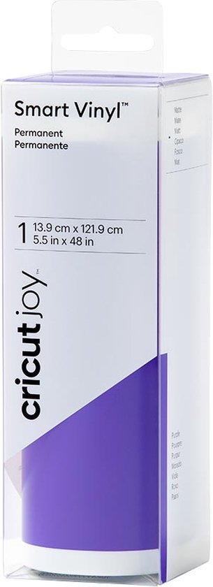 Cricut Smart Vinyl Permanent Joy 14x122cm 1 sheet (Mat Purple)