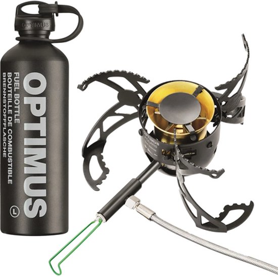 Optimus Fuel Bottle S - Robuuste Brandstoffles met kinderbeveiliging