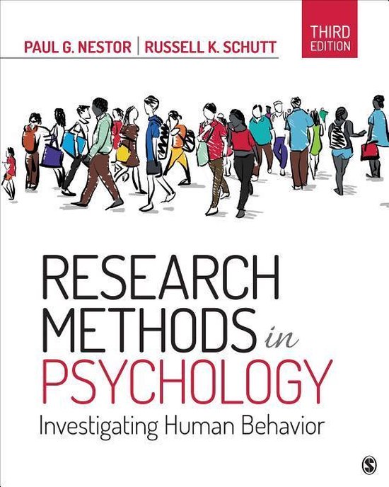 Research Methods in Psychology: Investigating Human Behavior - cover