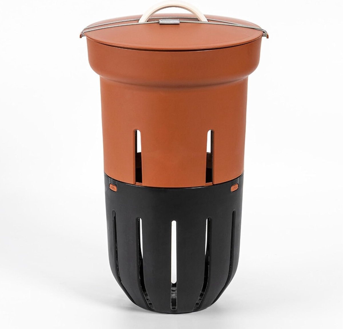 Wormencomposteerder voor direct in de grond Terracotta kleur
