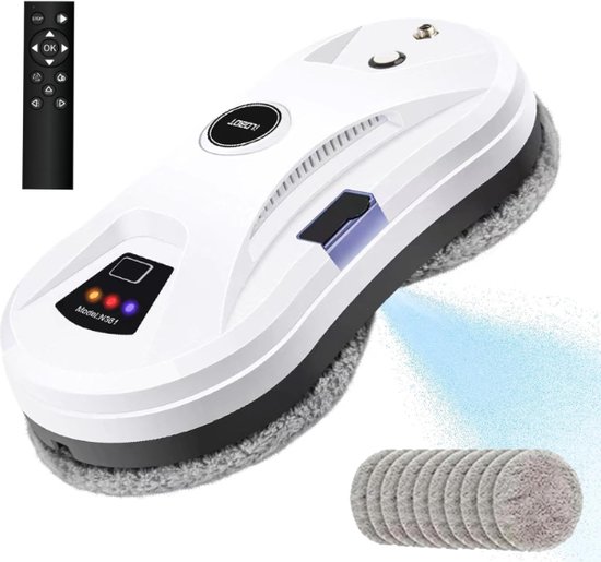 LifeSupply® Robot ramenwasser - Glazenwasser - Raamrobot - Ramenreiniger - Ruitenreiniger - Ramenwasser - Magnetische