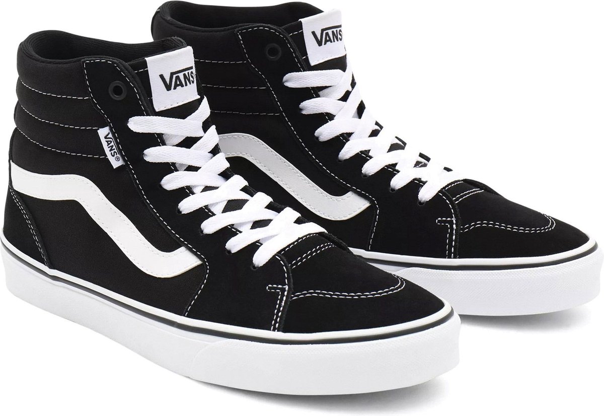 VANS MN Filmore Hi (SUEDE - CANVAS)BLACK - WHITE - Sneakers - Unisex